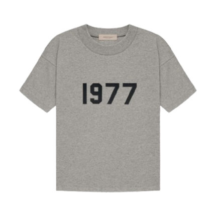 Essentials 1977-Shirt – Dunkelgrau