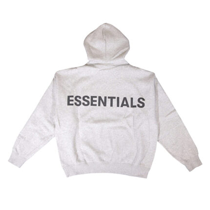 Essentials 3M Logo Pullover Grauer Kapuzenpullover