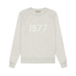 Essentials Crewneck 1977 Graues Sweatshirt