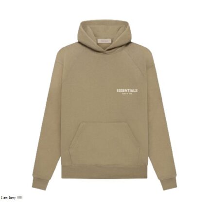 Essentials Fear of God Brauner Kapuzenpullover