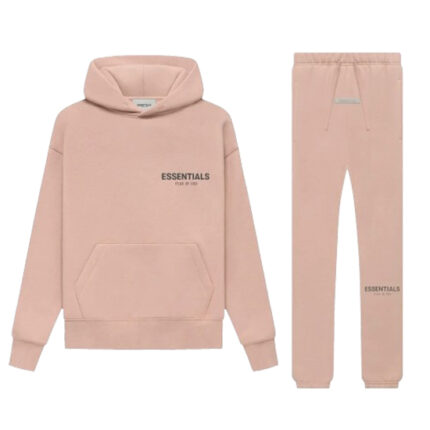 Fear OF God Essentials Rosa Trainingsanzug