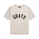 Fear of God Greys Henley T-Shirt – Creme